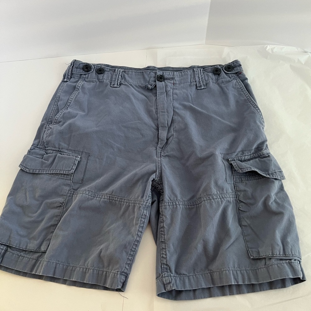 Polo Ralph Lauren Blue Cargo Shorts size 33 EUC
